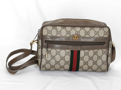 GUCCI GG Supreme GG Supreme Old Gucci 904.02.004 Sherry Line Shoulder Bag