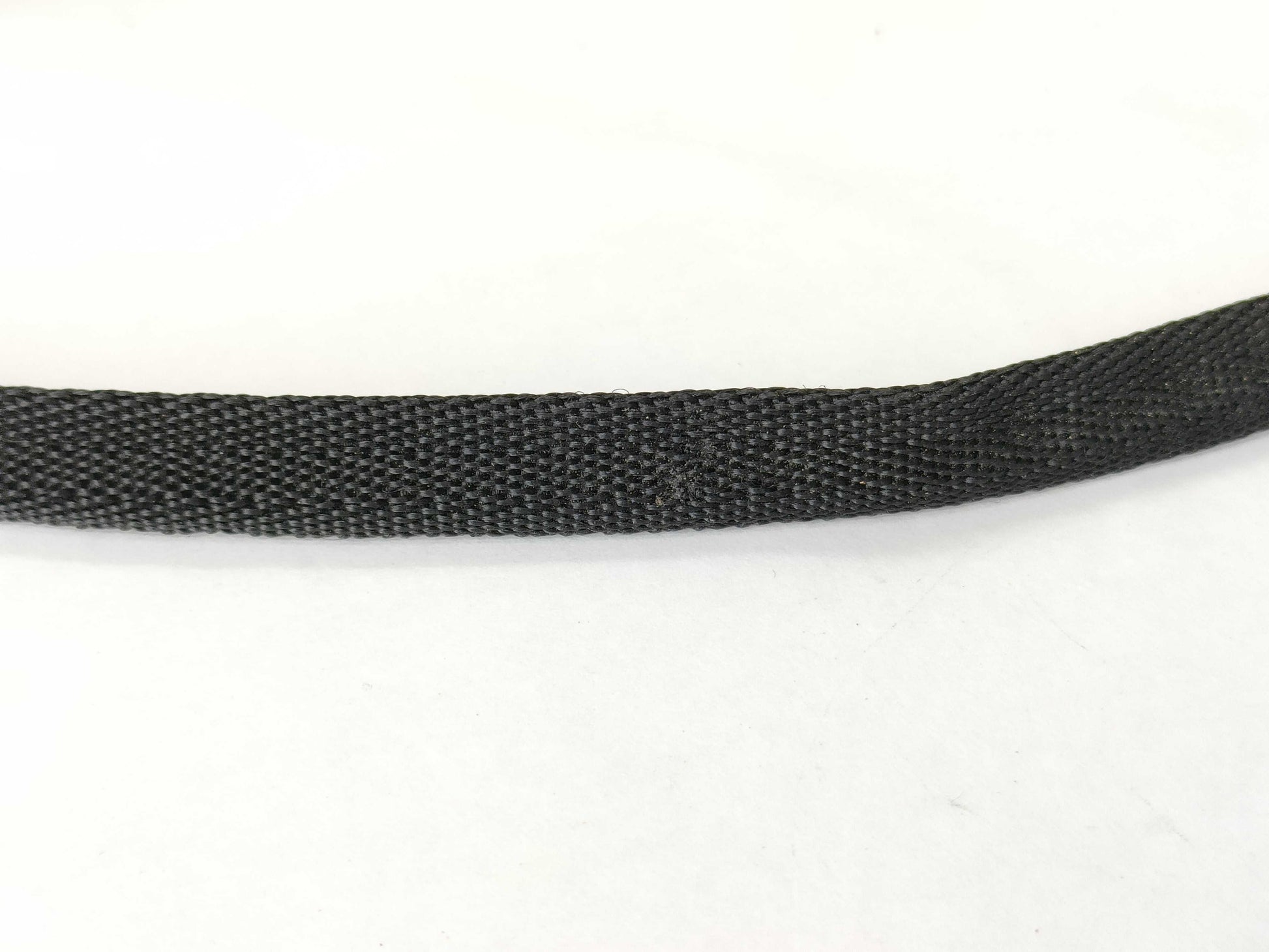 PRADA Nylon Black Triangle Logo Plate Accessory Pouch