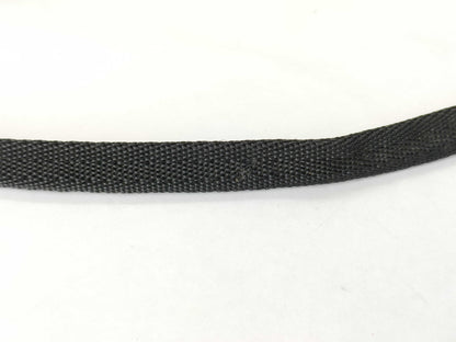 PRADA Nylon Black Triangle Logo Plate Accessory Pouch