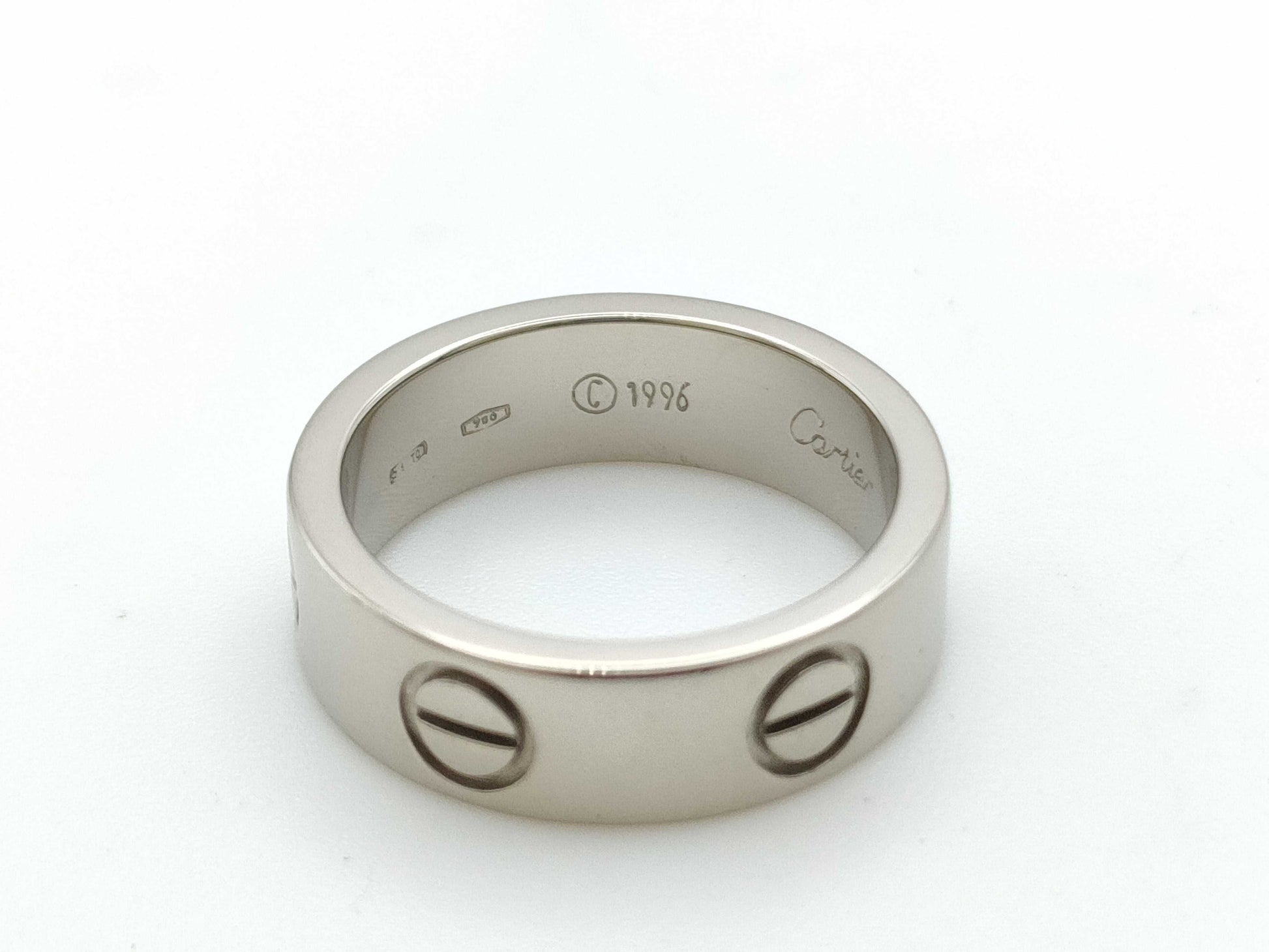 Cartier Love #49 WG 750 7.5g Ring 