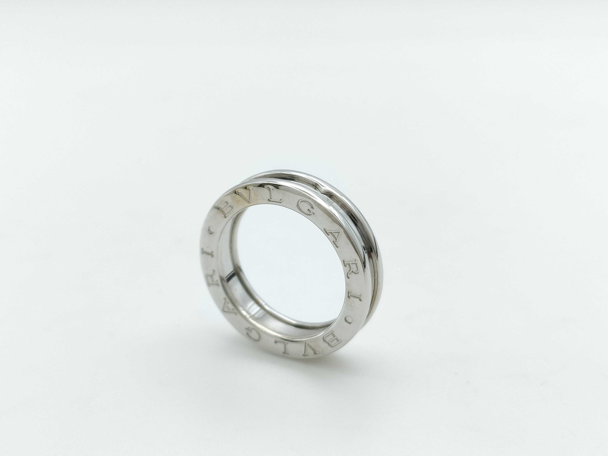 BVLGARI B.zero1 XS #50 WG 750 6.7g Ring 