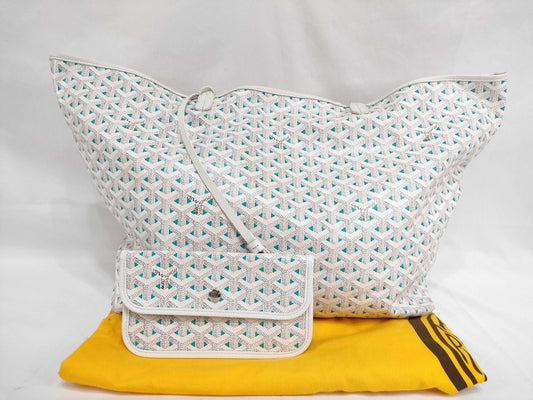 GOYARD GOYARD Saint Louis GM Handbag with Pouch