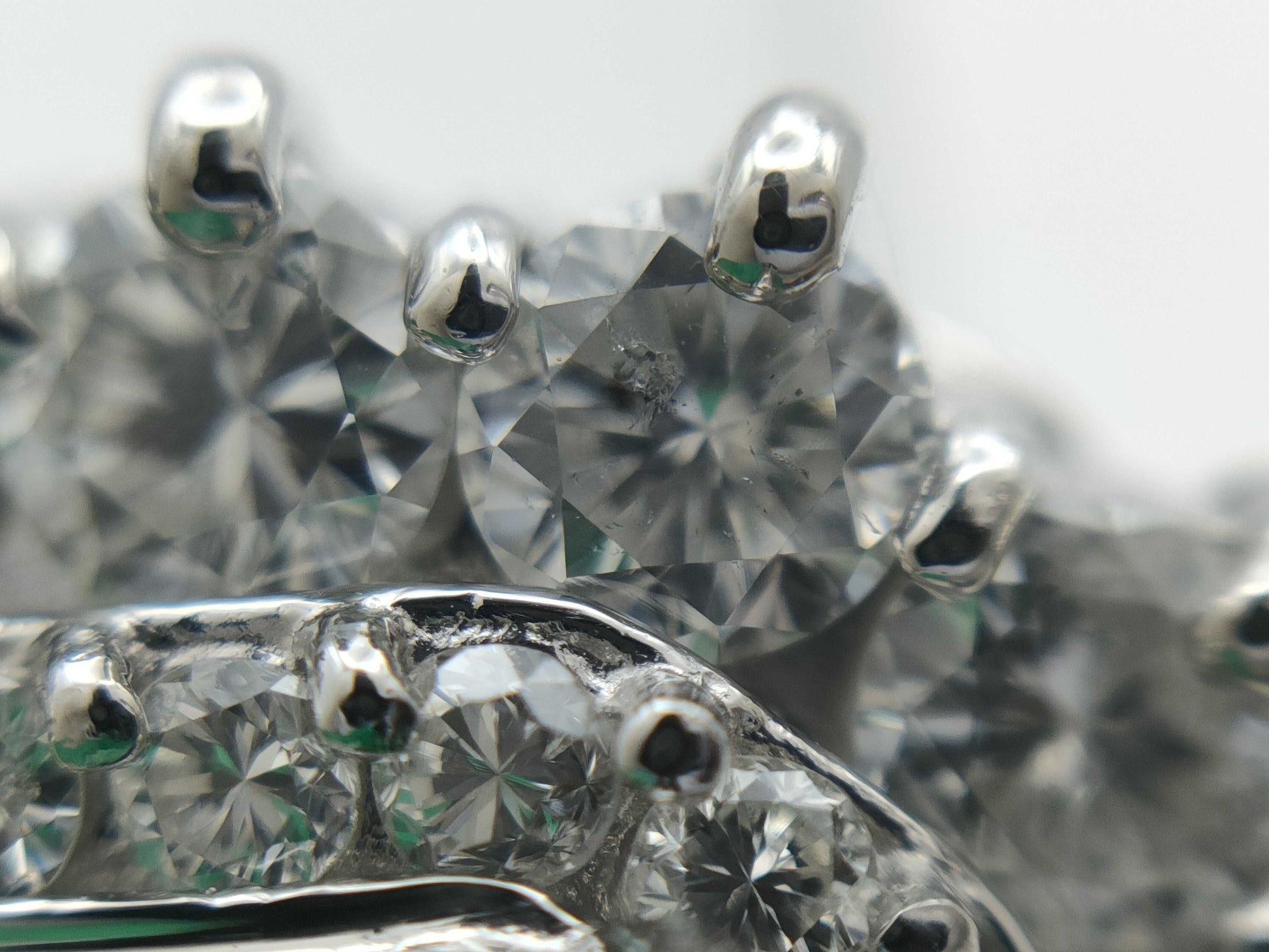 E13.65ct D2.69ct PT900 22.4g Ring 