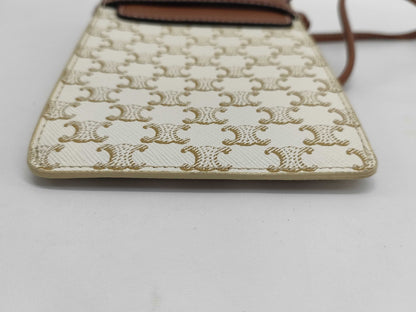 CELINE Triomphe Smartphone Shoulder Bag