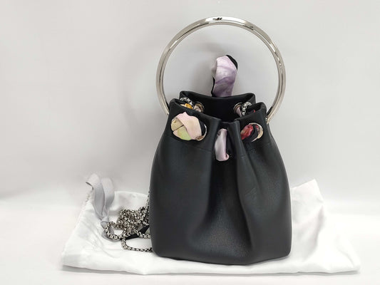 JIMMY CHOO Bonbon Shoulder Bag, Black