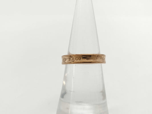 Tiffany & Co. Narrow 1837 Ring in Rubedo Metal