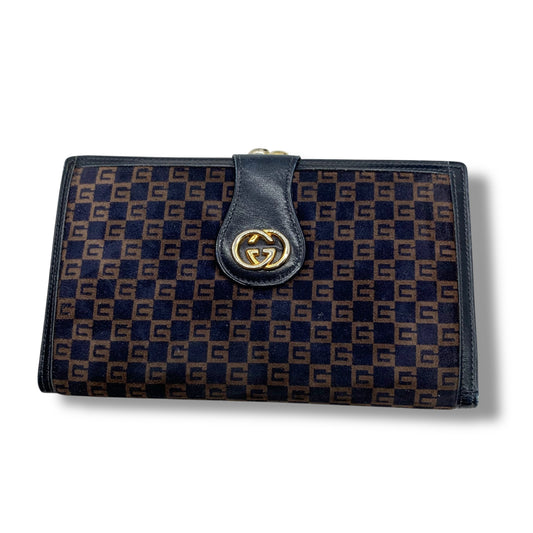 GUCCI Old Gucci Clasp Wallet