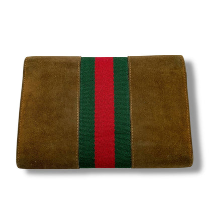 GUCCI Old Gucci Horsebit Folding Wallet