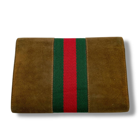 GUCCI Old Gucci Horsebit Folding Wallet