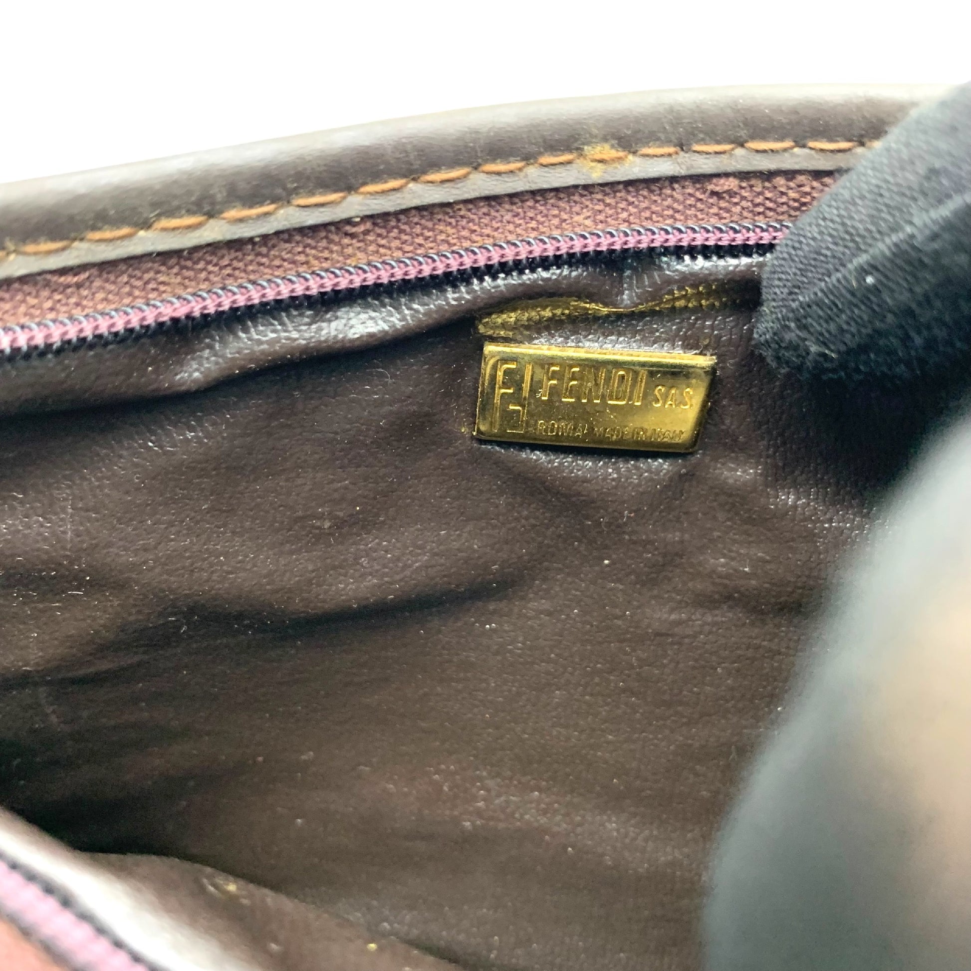 FENDI Zucca pattern pouch
