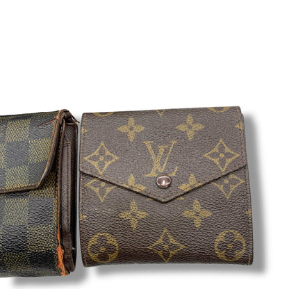 LOUIS VUITTON LOUIS VUITTON Louis Vuitton Wallet 3-Piece Set Large Quantity Wallets