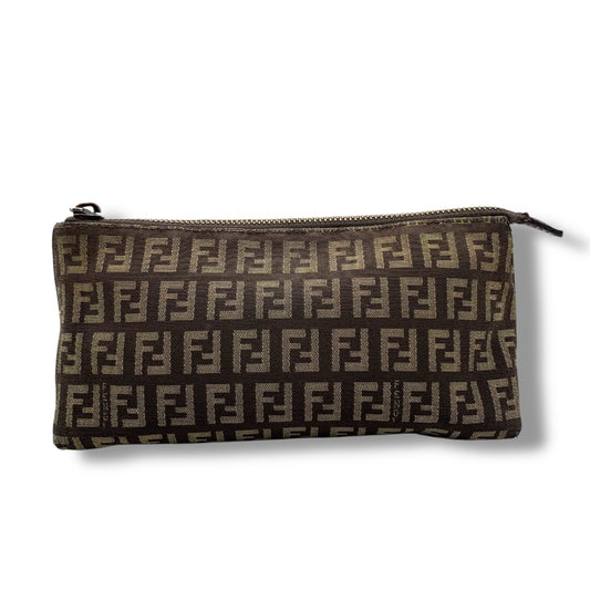 FENDI Zucchino Pouch Canvas Pouch