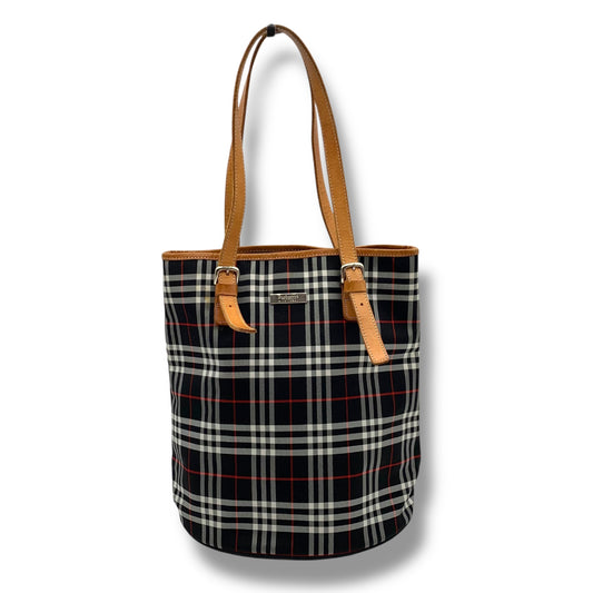 BURBERRY Blue Label Bucket Tote Bag