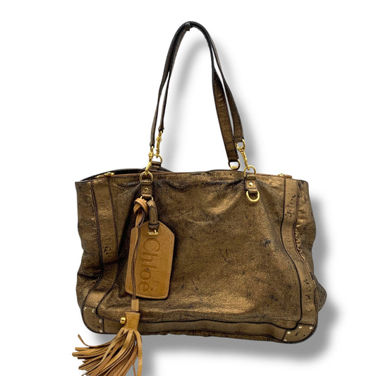 Chloe Leather Tote Bag Tote Bag