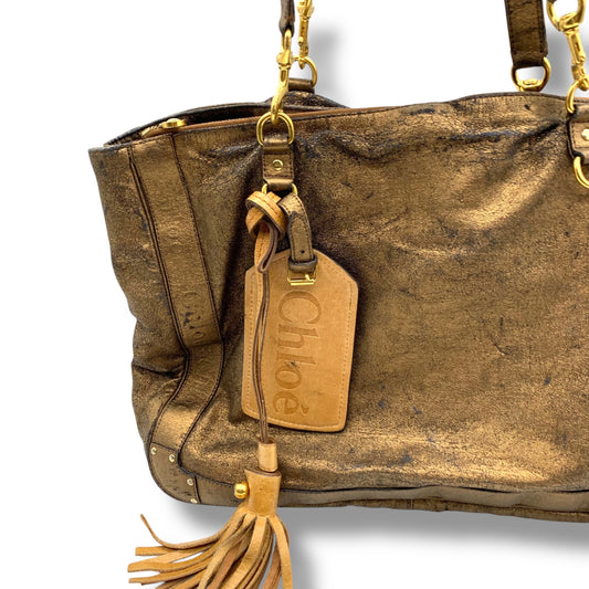 Chloe Leather Tote Bag Tote Bag
