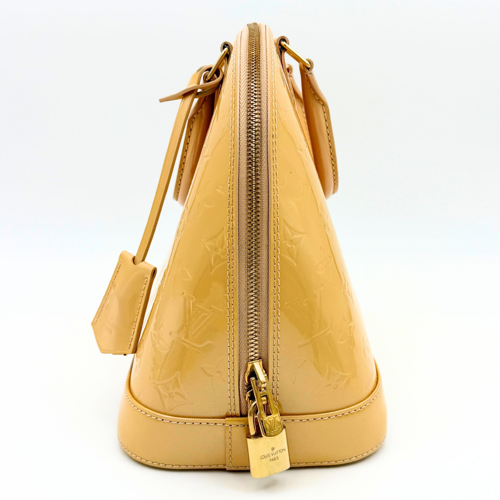LOUIS VUITTON M91583 Vernis Alma PM Handbag