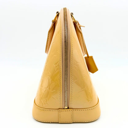 LOUIS VUITTON M91583 Vernis Alma PM Handbag