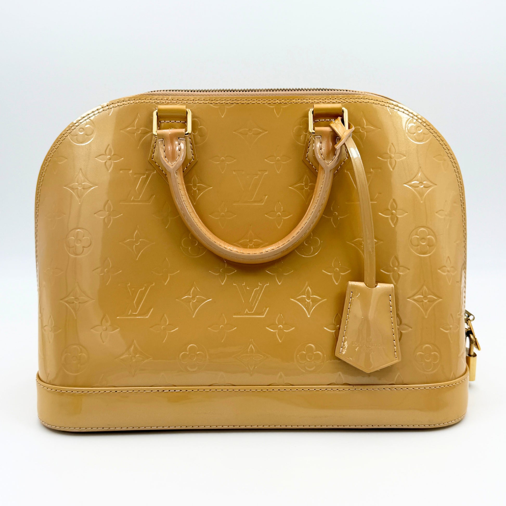 LOUIS VUITTON M91583 Vernis Alma PM Handbag