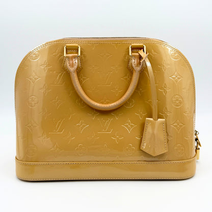 LOUIS VUITTON M91583 Vernis Alma PM Handbag