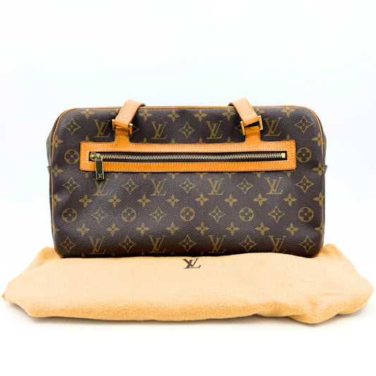 LOUIS VUITTON Monogram Cite GM M51181 Tote Bag with Dust Bag, Shoulder Bag