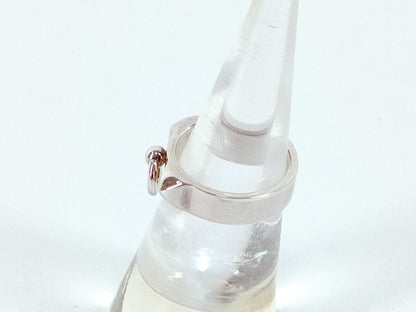 HERMES HERMES Collier de Chien Ring 925 #47 with box