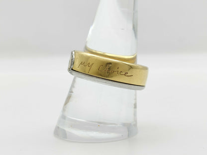 OMEGA My Choice #60 Diamond 750 18.1g Ring 
