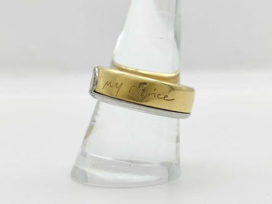 OMEGA My Choice #60 Diamond 750 18.1g Ring 