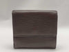 LOUIS VUITTON Epi Leather Tri-fold Wallet, Brown