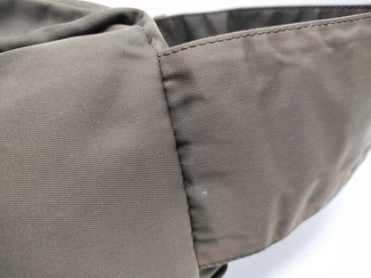 PRADA Nylon Prada Body Bag with Triangle Logo Waist Pouch