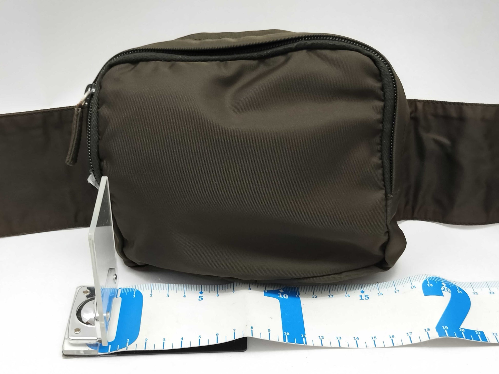PRADA Nylon Prada Body Bag with Triangle Logo Waist Pouch