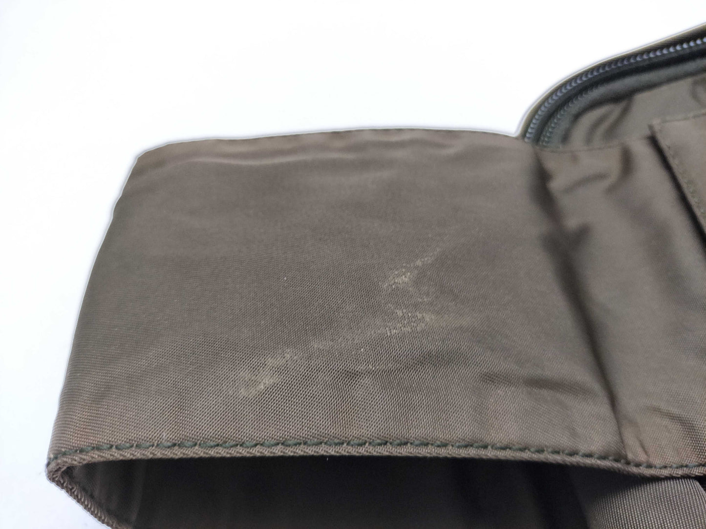 PRADA Nylon Prada Body Bag with Triangle Logo Waist Pouch