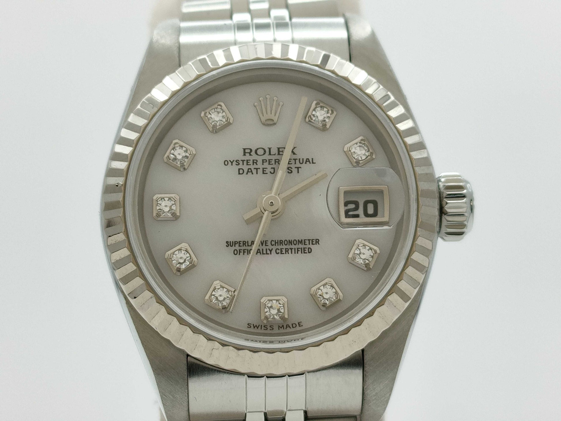 ROLEX Datejust 79174NG F178316 Shell Dial Women's Watch
