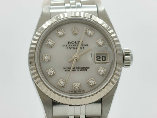 ROLEX Datejust 79174NG F178316 Shell Dial Women's Watch