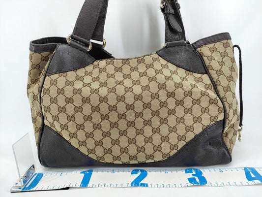 GUCCI GG canvas bag Gucci tote bag