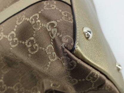 GUCCI GG canvas bag Gucci tote bag
