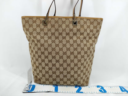 GUCCI GG Canvas Bag Handbag Gucci Tote Bag