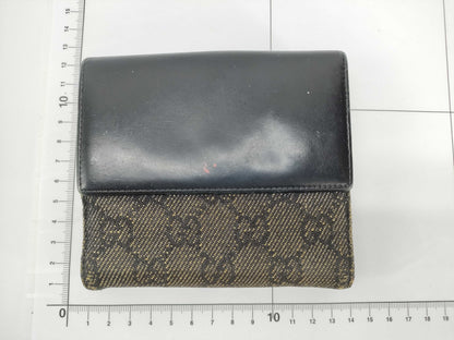 GUCCI GG Canvas Wallet Gucci Wallet