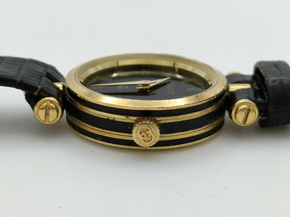 GUCCI Sherry Line Quartz Black Dial Unmoving Women's Watch