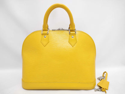 LOUIS VUITTON Epi Alma Yellow M40951 Handbag