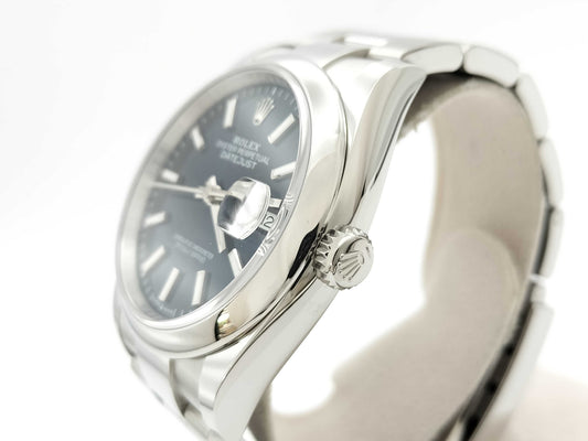 ROLEX 126200 8Q30D461 Bright Blue Dial Men's Watch