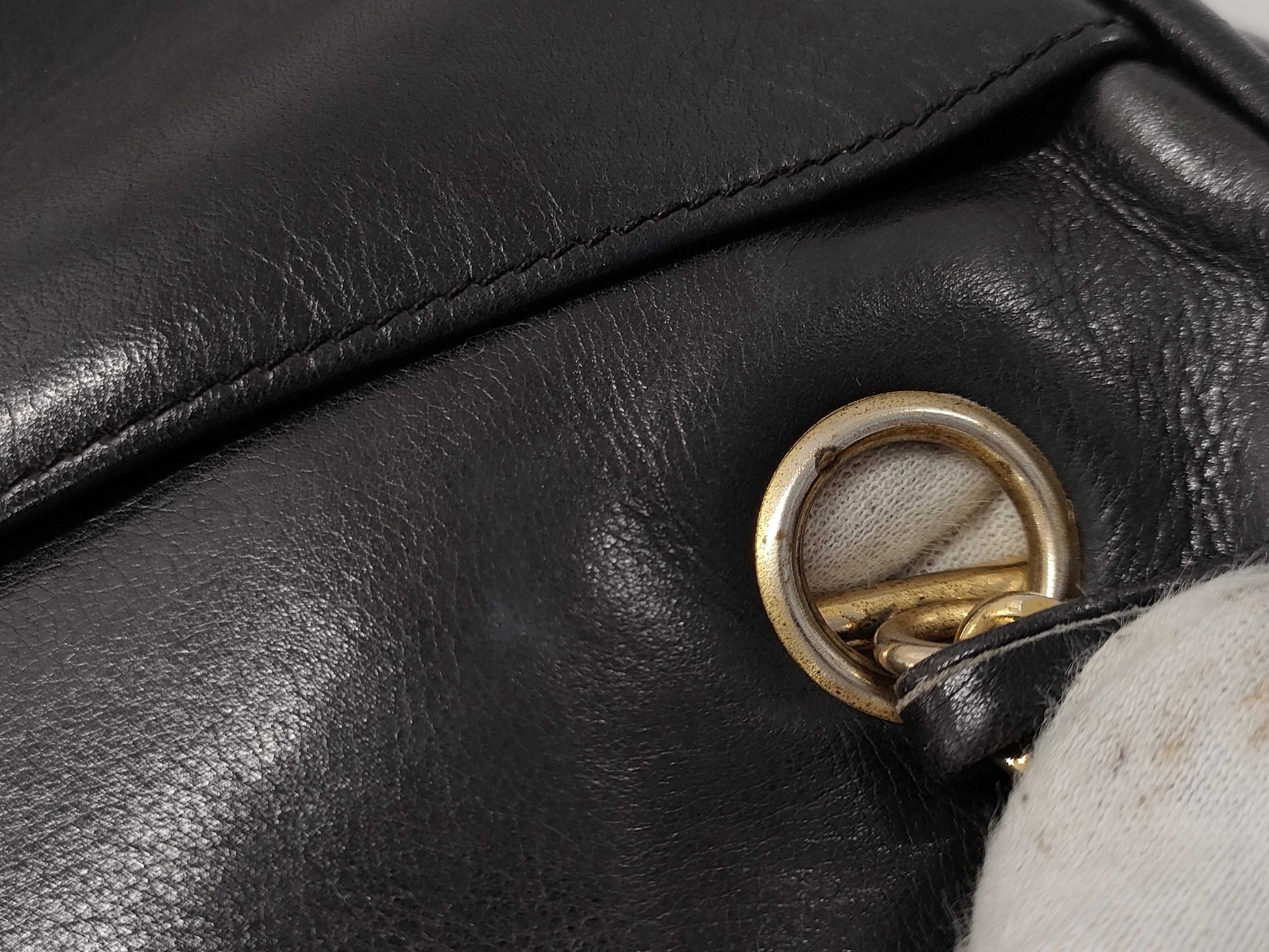CHANEL Matelasse Lambskin Chain Tote Bag