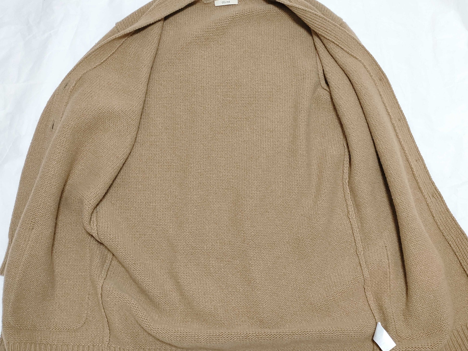 CELINE Brown Sweater Cardigan