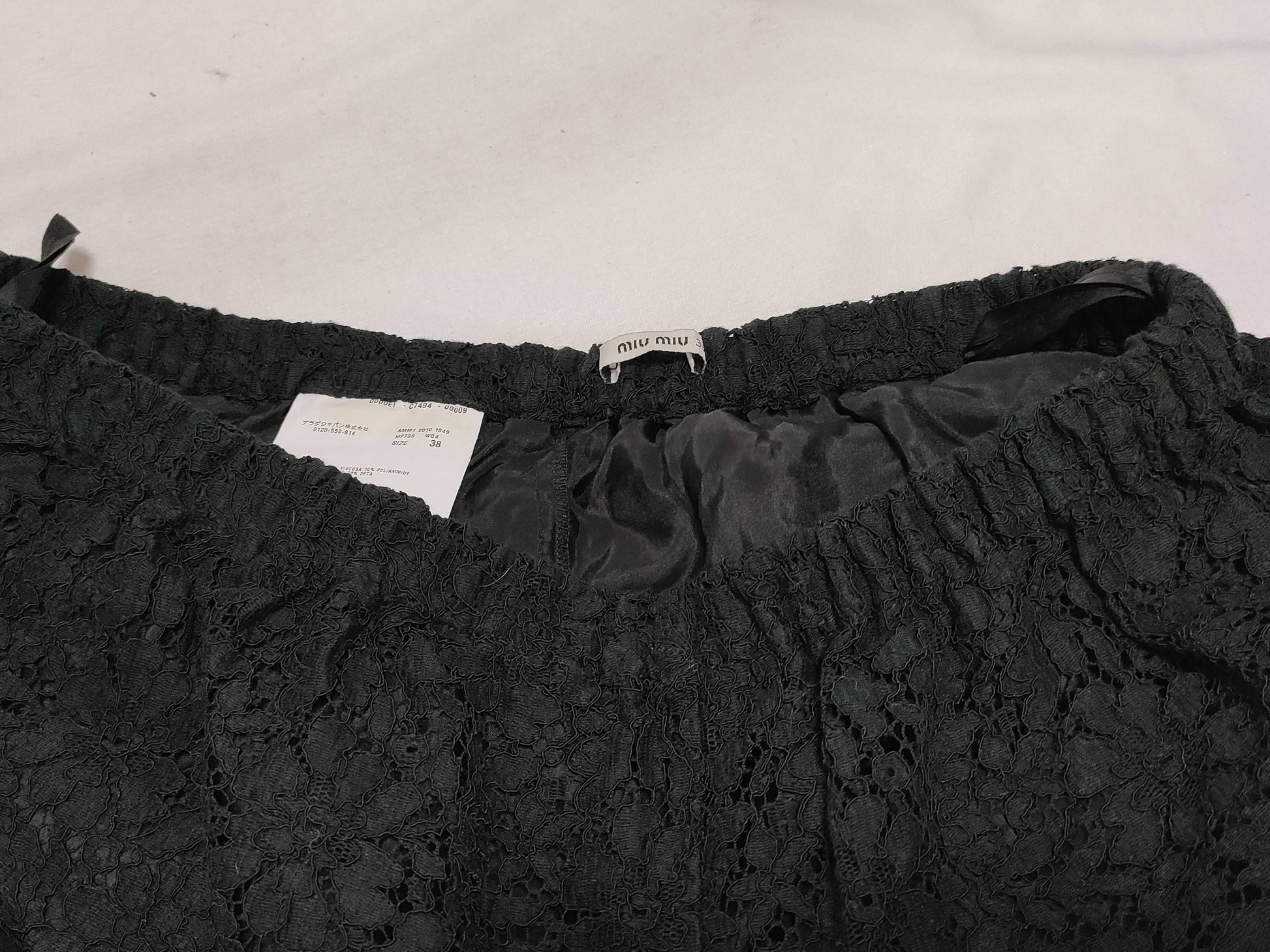 Miu Miu Miu Miu black pants pants