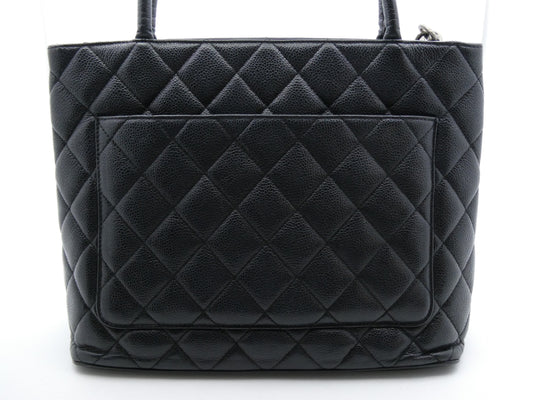 CHANEL Reissue Tote Bag Caviar Skin Coco Mark