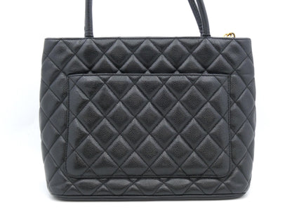 CHANEL Reissue Tote Bag Caviar Skin Coco Mark
