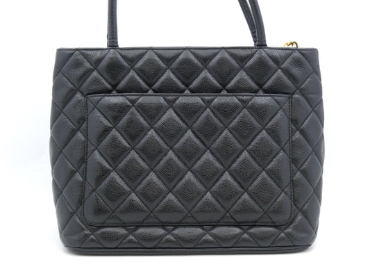 CHANEL Reissue Tote Bag Caviar Skin Coco Mark