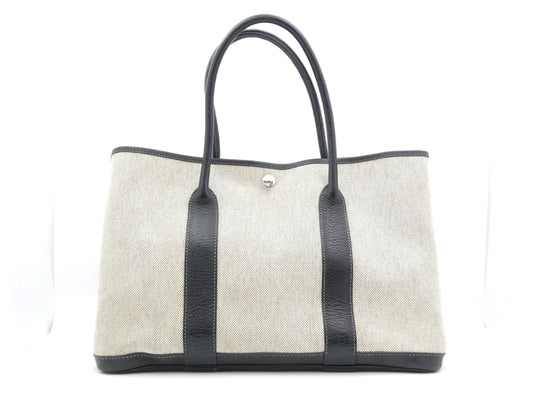 HERMES Garden Party □H Stamped Tote Bag