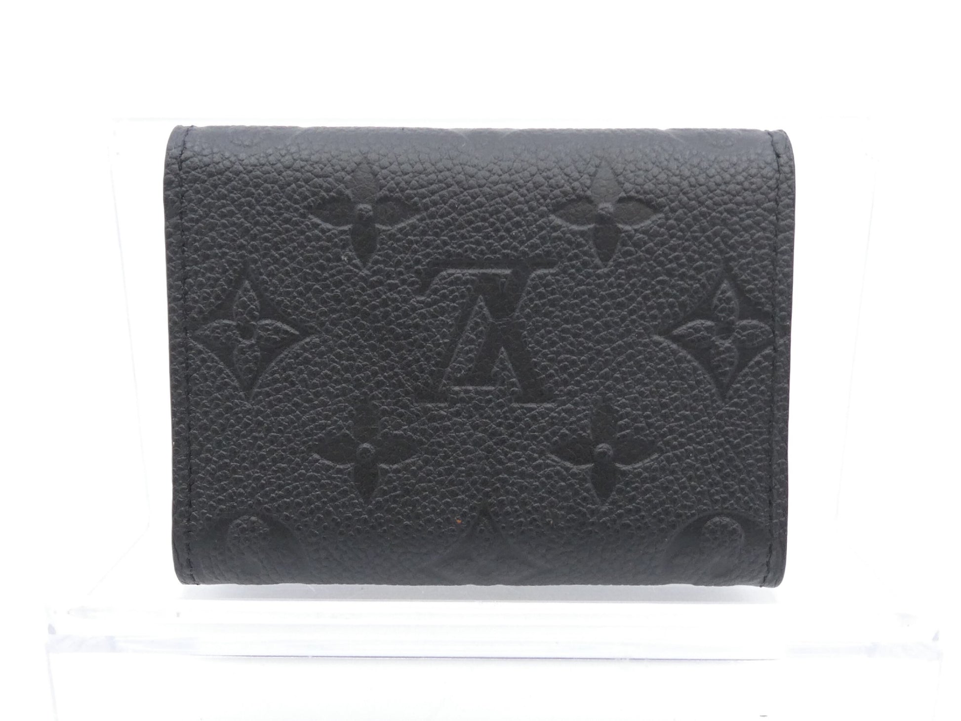 LOUIS VUITTON Monogram Empreinte Envelope Carte de Visite IC-activated wallet
