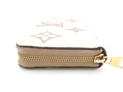 LOUIS VUITTON Monogram Empreinte Zippy Wallet