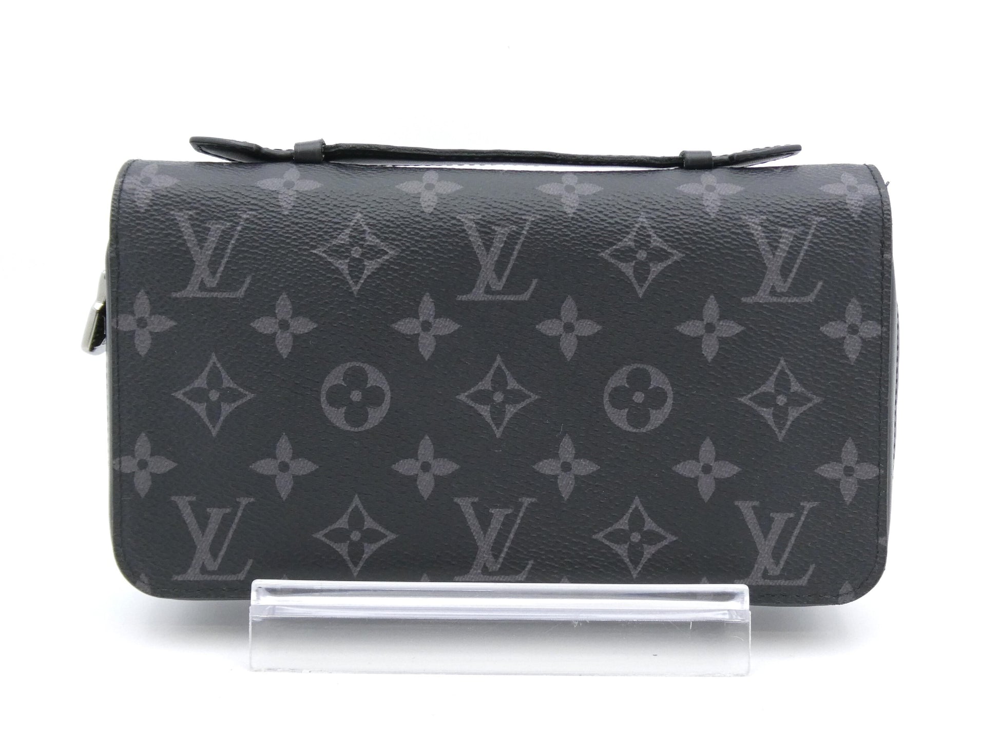 LOUIS VUITTON Monogram Eclipse Zippy XL IC-activated Wallet